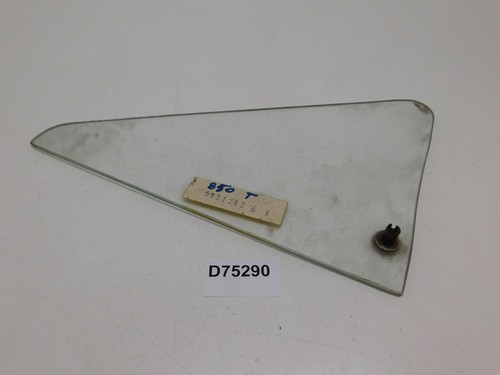 Left triangle glass - glass, safety
