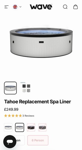 Wave tahoe replacement spa - wave,