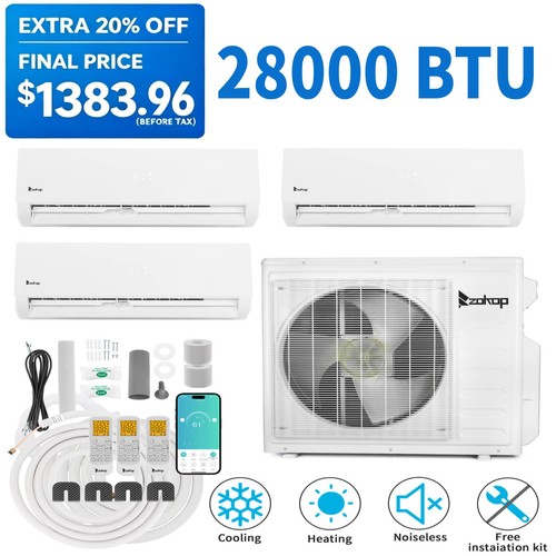 28000 btu dual zone - dual,