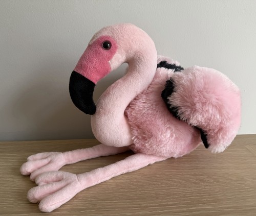 Pink flamingo soft - pink, plush