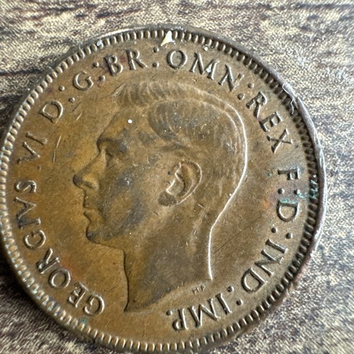 Farthing 1943 quarter - quarter, penny