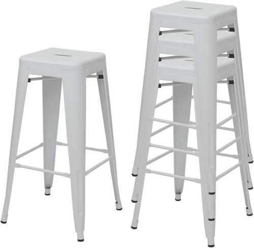 Set tolix style stackable - 4,