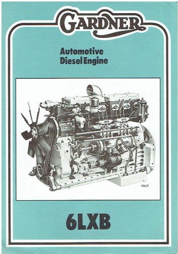 Gardner 6lxb truck diesel - gardner,