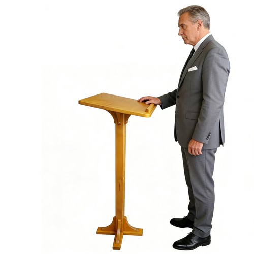 Wood podium church - podium, pulpit