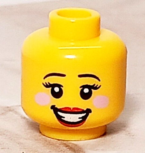 New lego girl head - new,