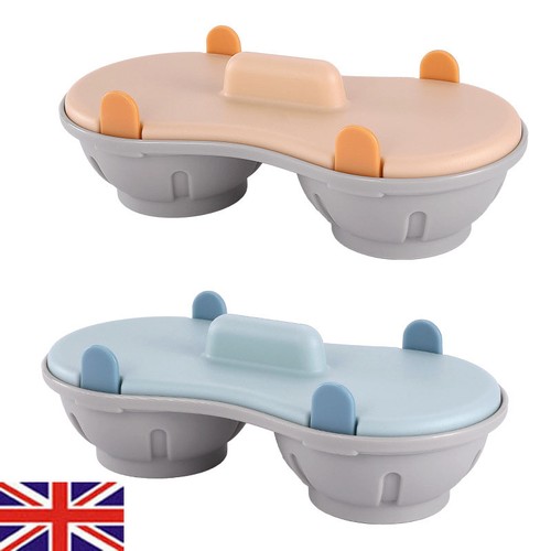 Microwave double cup eggs - microwave,