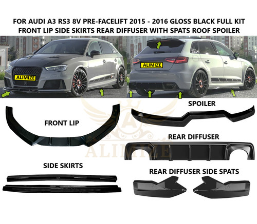 For audi rs3 2015 aero - 8v, 2015+
