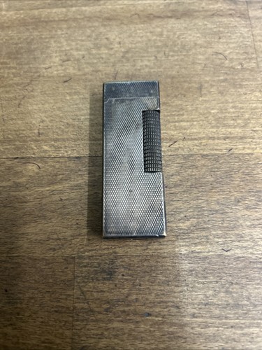 Dunhill gas lighter silver - gas,