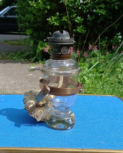 Antique gimbal glass ship - ship, boat