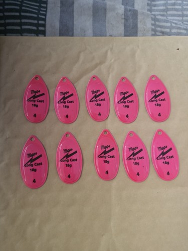 10x mepps pink - pink, blades