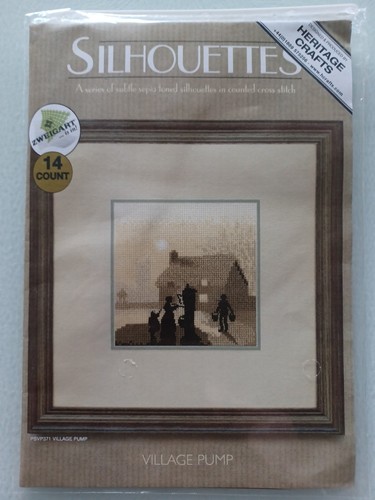New unused silhouettes sepia - new,, unused,silhouettes,