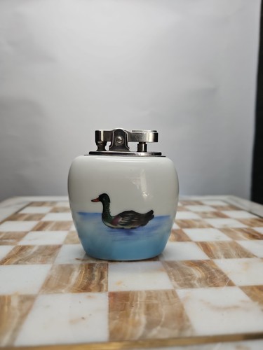 Vintage porcelain petrol table