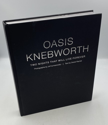 Oasis knebworth hardback photo - oasis,