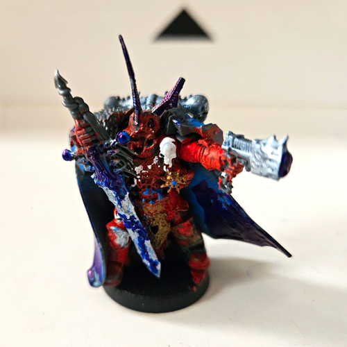 Chaos space marine lord - space, dark