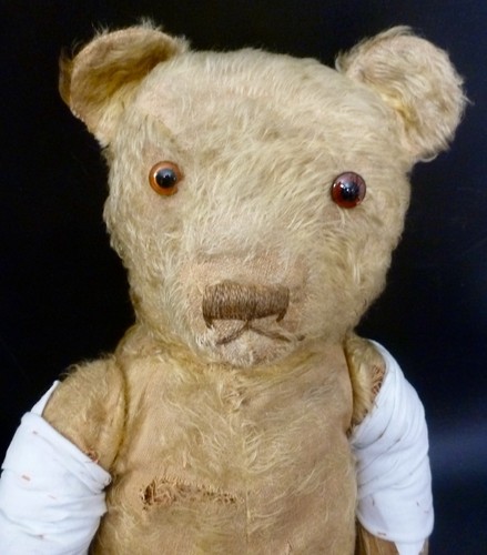 Antique teddy bear - antique, bear,
