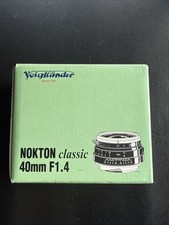 Voigtländer Nokton Classic