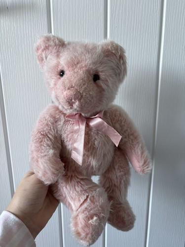 Vintage russ berrie pink teddy - vintage,