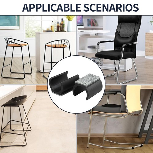 Felt chair leg covers u - felt,