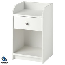 Ikea hauga bedside - ikea, white