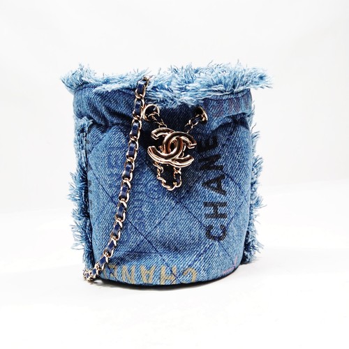 Chanel shoulder bag blue - shoulder,