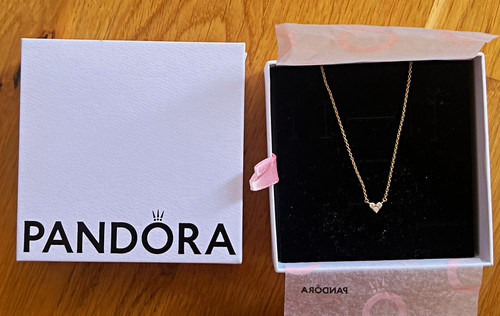 Pandora necklace 14k yellow - necklace,