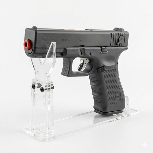 Acrylic gun display - gun,