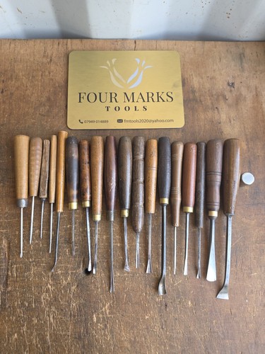 Wood carving chisels and - chisels,