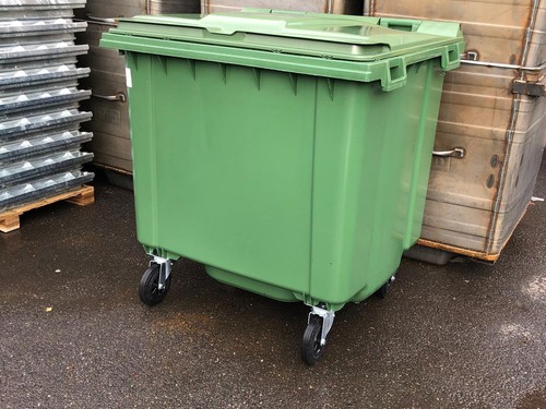 1100 litre wheelie - bin, plastic