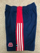 Vintage Adidas early 1990's Blue & Red Shorts Size 30" - Very Rare Deadstock