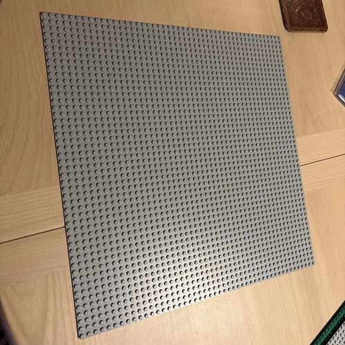 Lego base board - base, grey