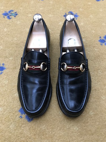 Gucci loafers leather - leather, shoes