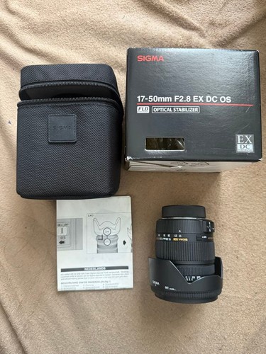 Sigma 50mm ex - sigma, os