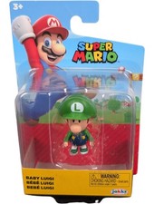 Super Mario Baby Luigi Action Figure Collectible Toy JAKKS Nintendo Series