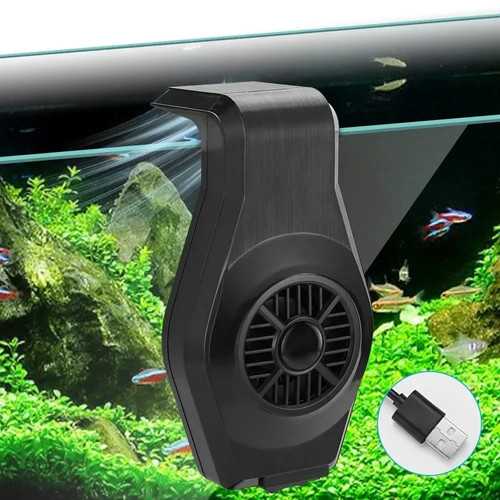 Usb aquarium cooling fan quiet - cooling,