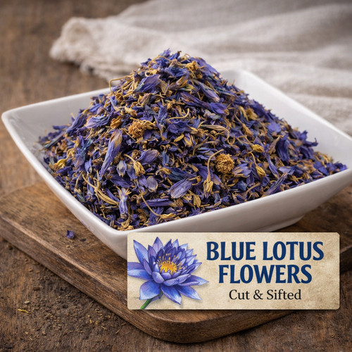 Blue lotus flower s - blue,