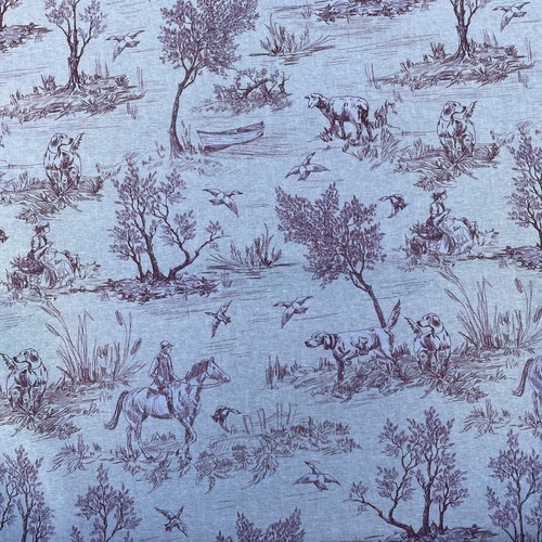 Country toile cotton rich - country,