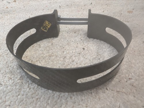Carbon fibre exhaust - carbon, band