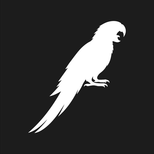 Macaw parrot calling vinyl - macaw,