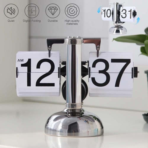 Flip down clock with - flip-down,