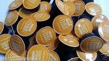 50 x Nescafe Dolce Gusto Latte Macchiato Coffee Pods Only (No Milk Pods)