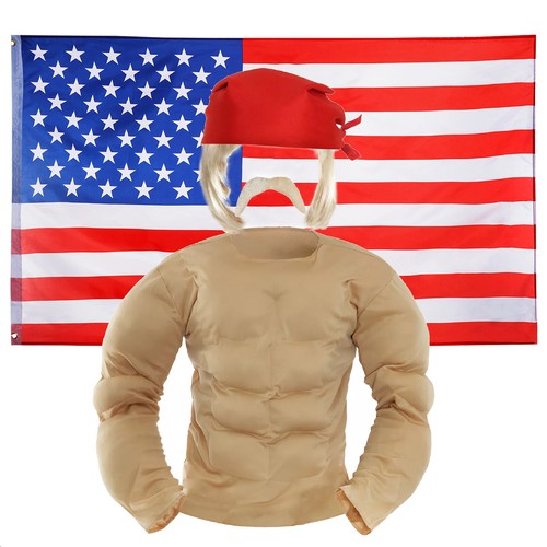 Wrestler costume hogan - costume,