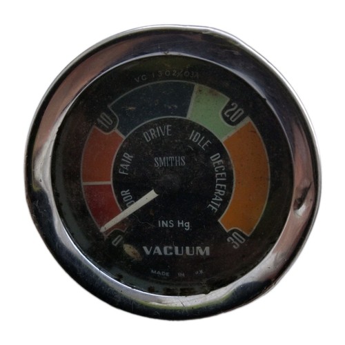 Smiths coloured vacuum gauge - vacuum,