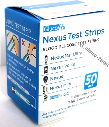 Glucorx nexus test - nexus, (50)