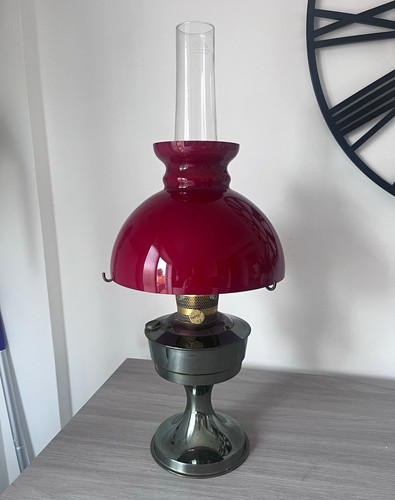 Aladdin oil lamp burgundy - aladdin,