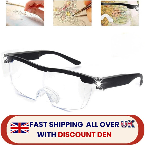 350 magnifier glasses - 350%,