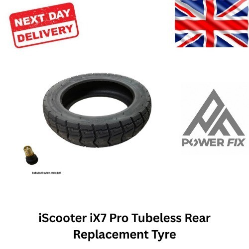 Iscooter ix7 pro rear tubeless - rear,