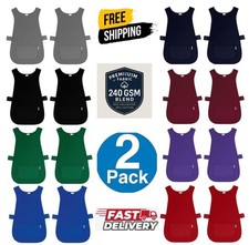 PACK  2 SELF TABARD APRON WITH