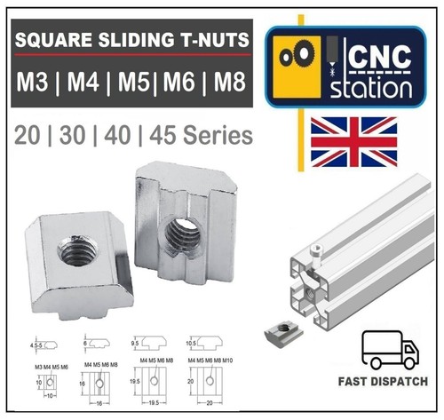 Nut m6 m8 m10 - t-nut, m5