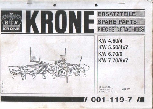 Krone hay tedder - hay,