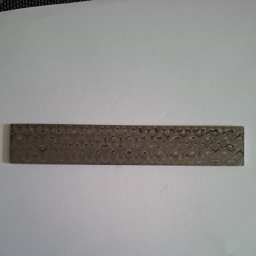 Handmade damascus billet bar - damascus, billet/